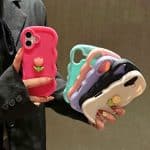 3D Tulip Soft Silicone Case – Wavy Edge Design