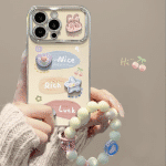 Rich Luck Nice 3D Charm Case with Wrist Strap