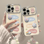 Rich Luck Nice 3D Charm Case with Wrist Strap